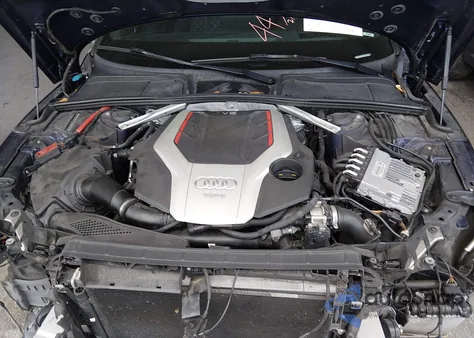 2018 Audi S5 3.0T Premium Plus из США, поврежденный, VIN WAUC4CF57JA043491